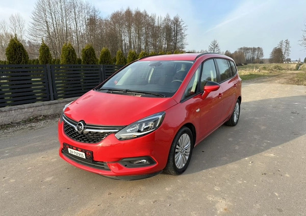 Opel Zafira cena 53800 przebieg: 66400, rok produkcji 2017 z Siedlce małe 704